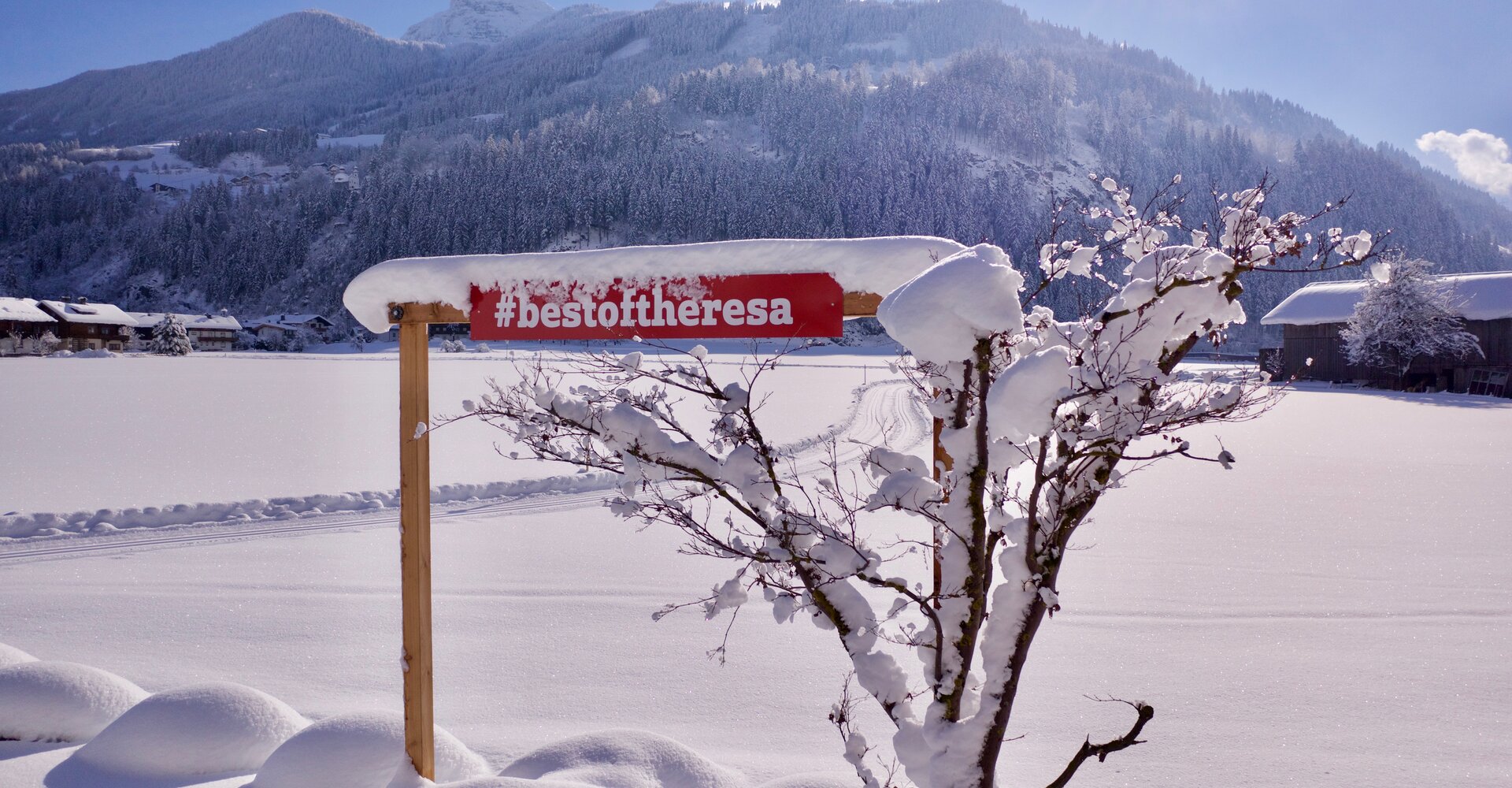 Fotospot bestoftheresa im Winter Hotel Theresa im Zillertal