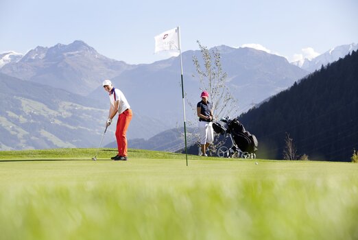 Golf 18 loch im Zillertal Hotel Theresa